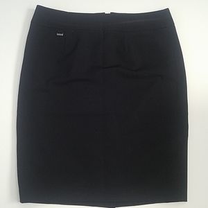 Calvin Klein black pencil skirt EUC